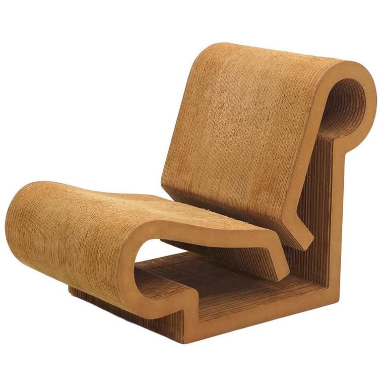 gehry chair cardboard